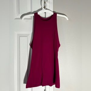 Magenta Razor Back Tank